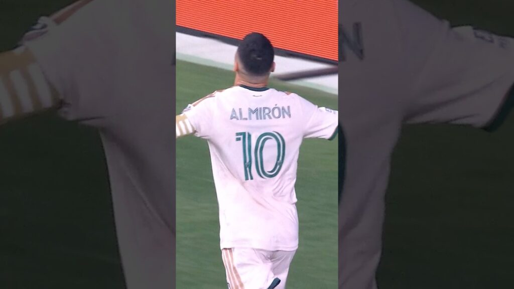 Almirón banker ballen i krysset