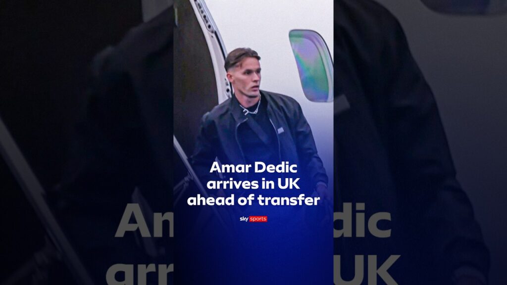 Amar Dedic ankommer Newcastle