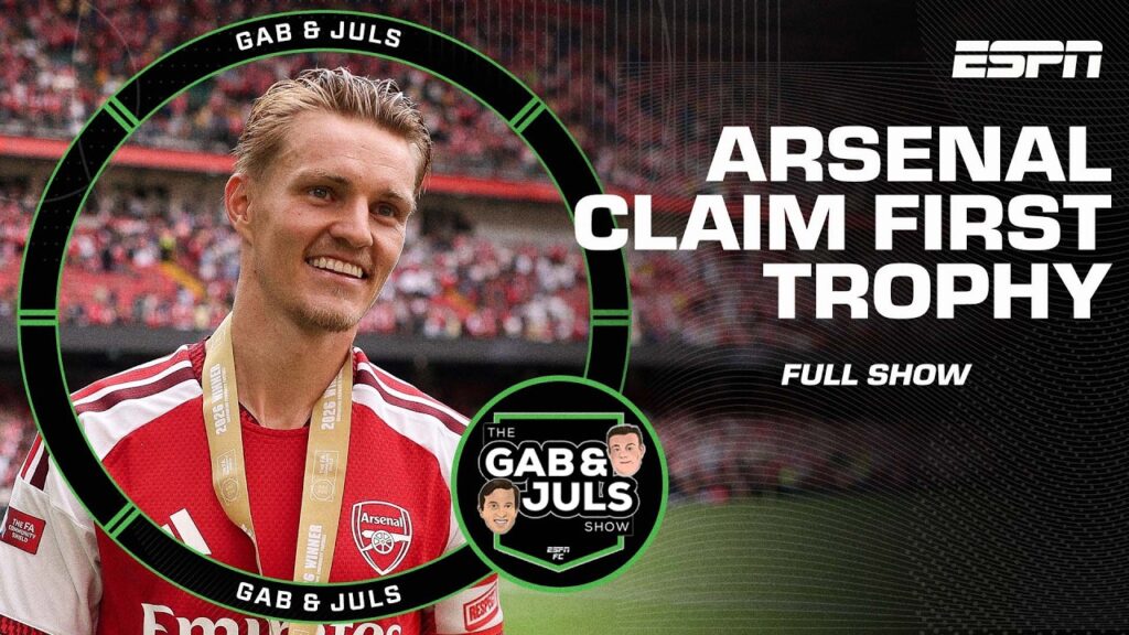 Arsenal feirer første trofé