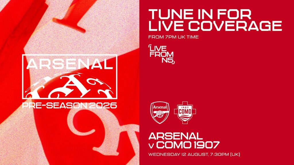 Arsenal i aksjon mot Como