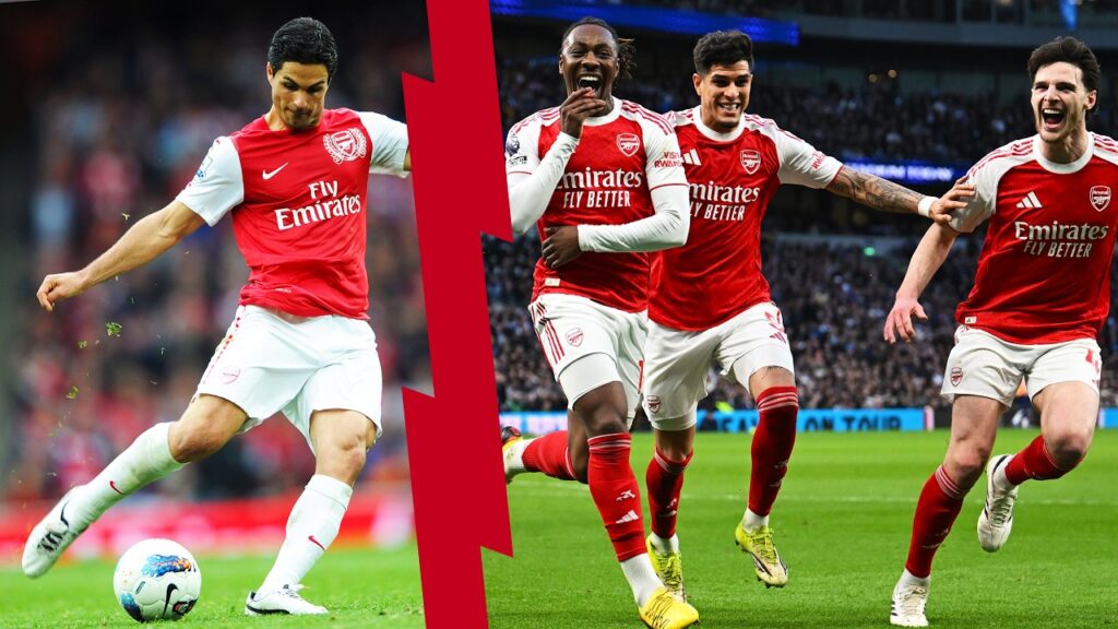 Arsenal scorer med stil