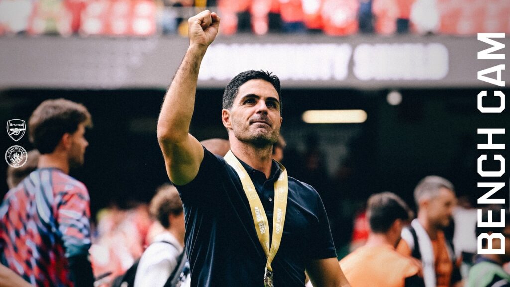 Arteta feirer Community Shield-seier