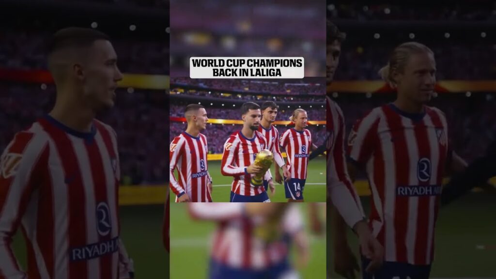 Atleti hedrer sine verdensmestere