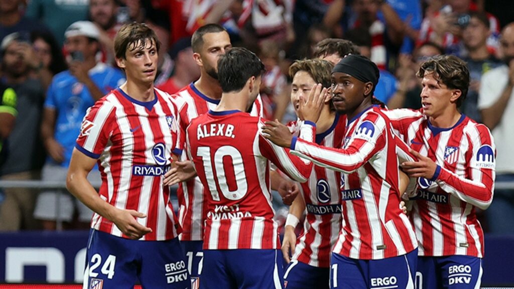 Atlético feirer mål mot Málaga