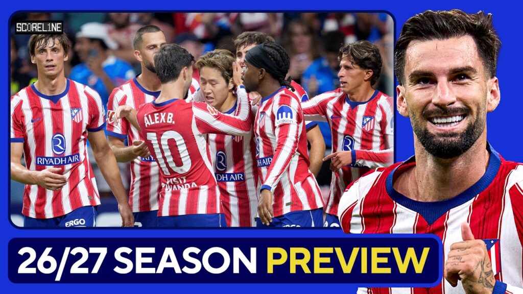Atlético Madrid klar for ny sesong