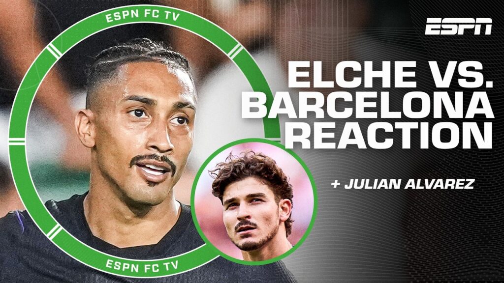 Barcelona dominerer mot Elche
