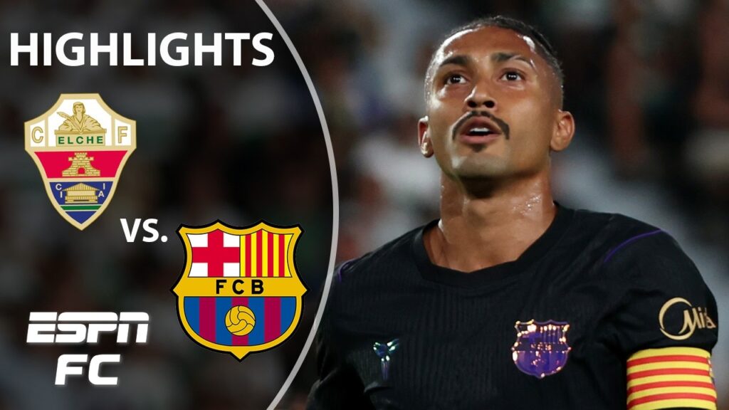 Barcelona feier over Elche