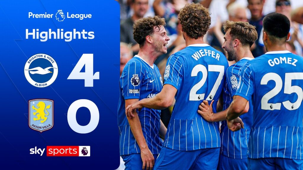 Brighton knuser Aston Villa
