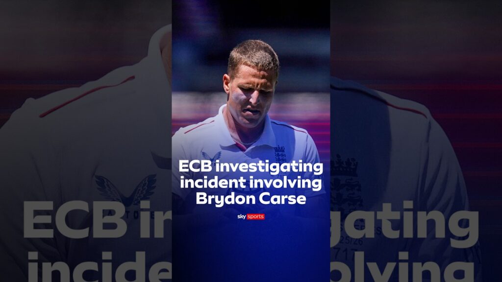 Brydon Carse under etterforskning
