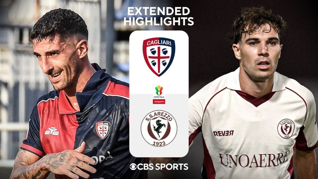 Cagliari og Arezzo i høydepunktene