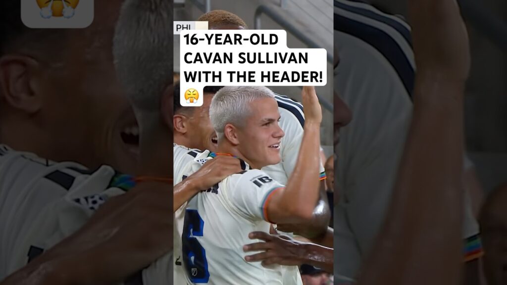 Cavan Sullivan scorer med hodet