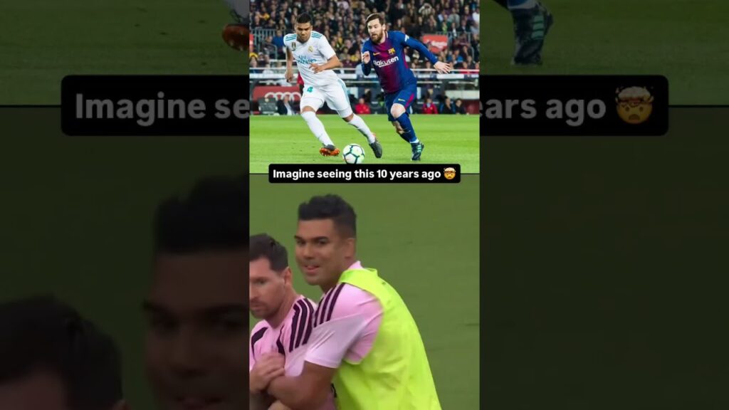 Det koker mellom Casemiro og Messi