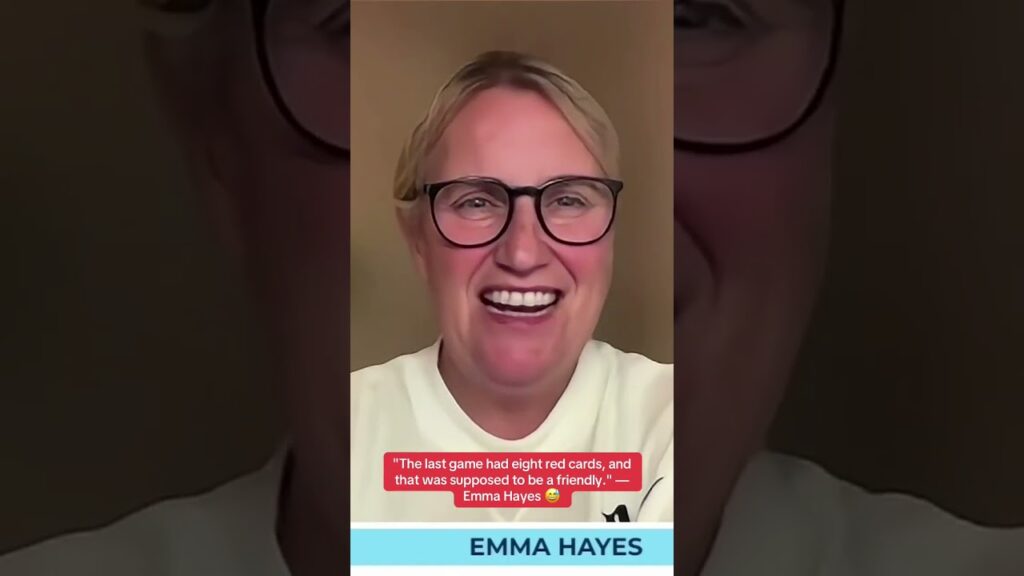 Emma Hayes om kampen med åtte røde kort
