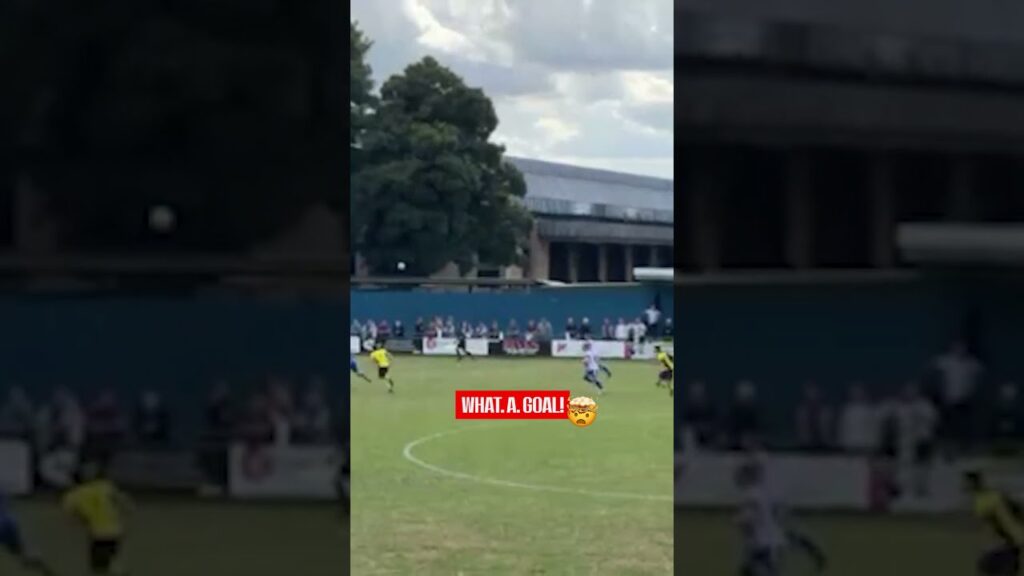 Fantastisk mål fra distanse