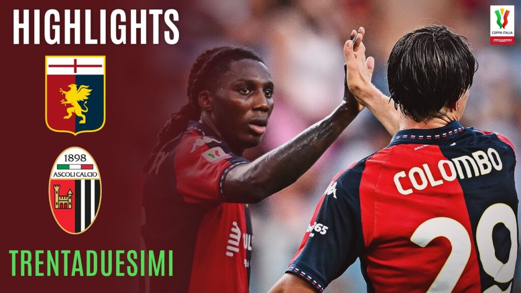 Genoa med imponerende målfeiring