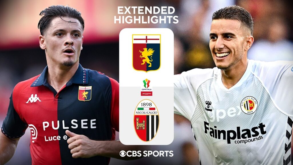 Genoa og Ascoli i høydepunktene