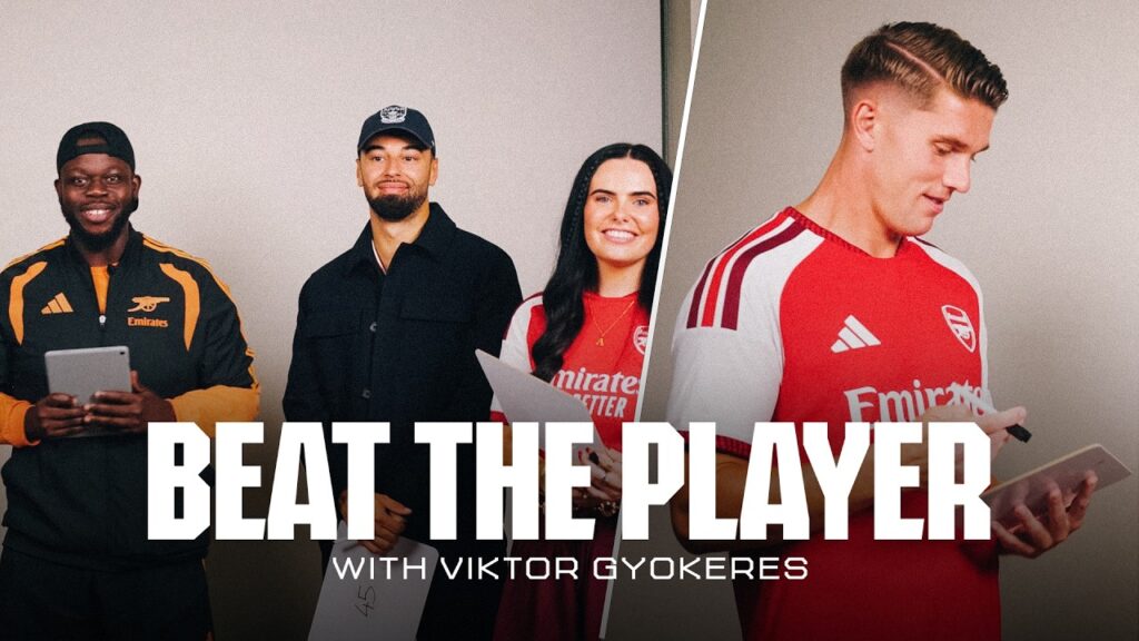 Gyokeres tar quiz med supporterne