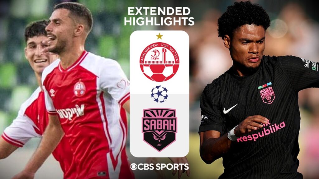 Hapoel Beer-Sheva og Sabah i aksjon