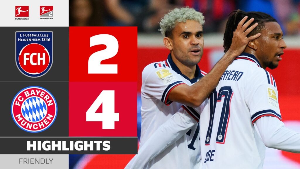 Heidenheim feirer mål mot Bayern