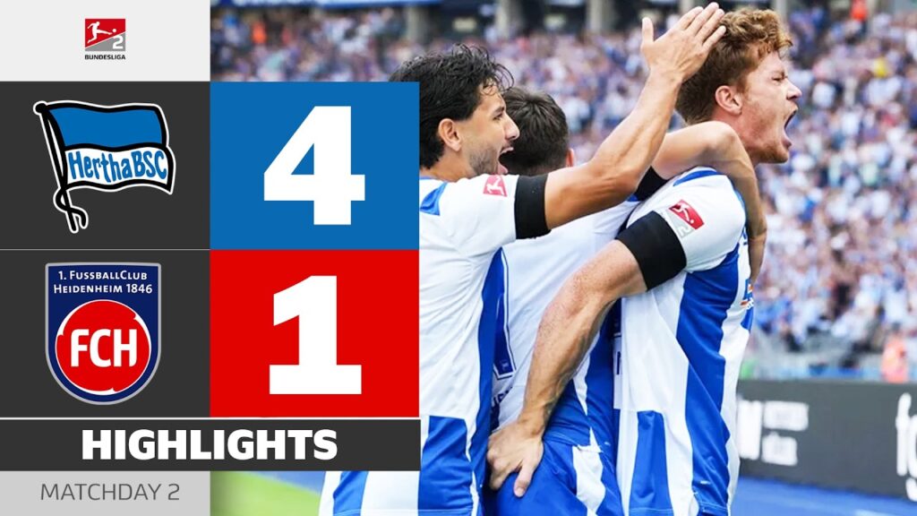 Hertha BSC feirer storseier