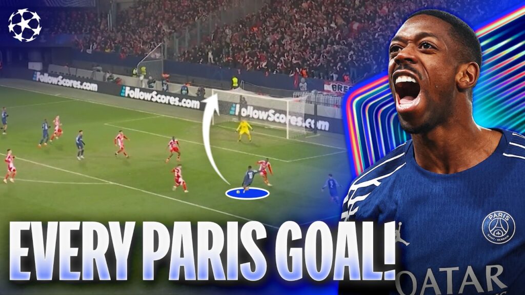 Hver PSG-scoring i Champions League