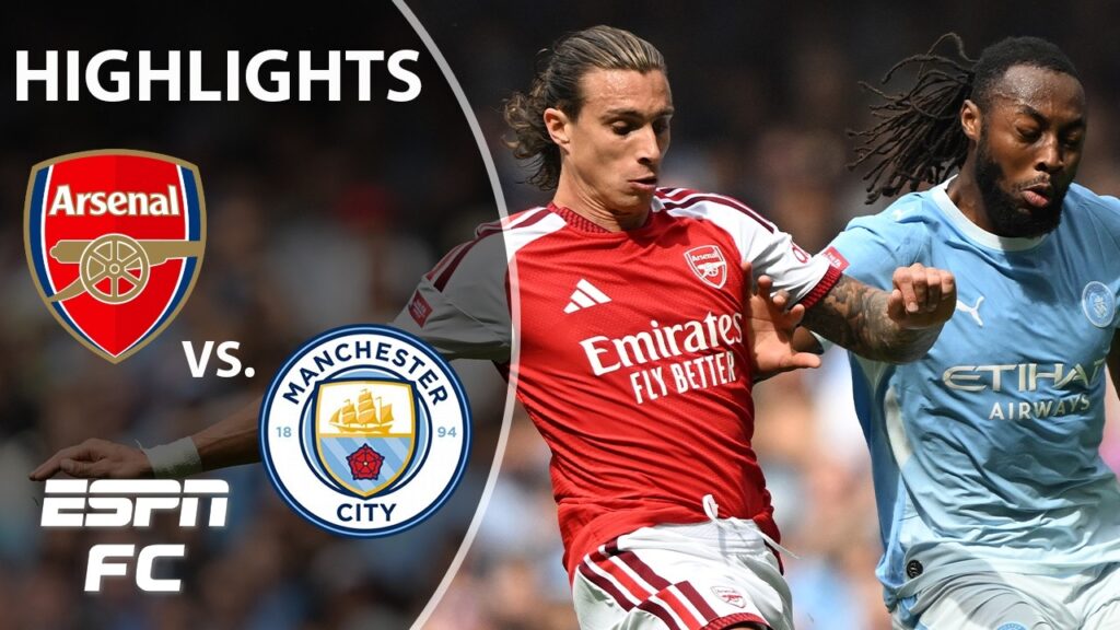 Intens duell mellom Arsenal og City