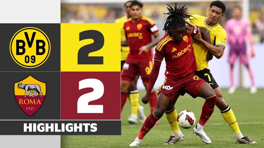 Intens duell mellom Dortmund og Roma