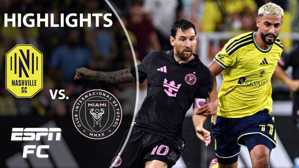 Intens duell mellom Nashville SC og Inter Miami