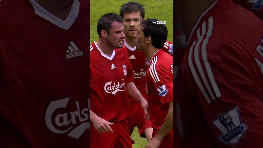 Intens krangel mellom Carragher og Alonso
