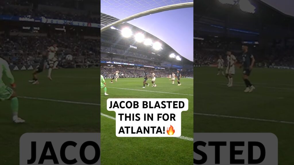 Jacob banker ballen i mål!