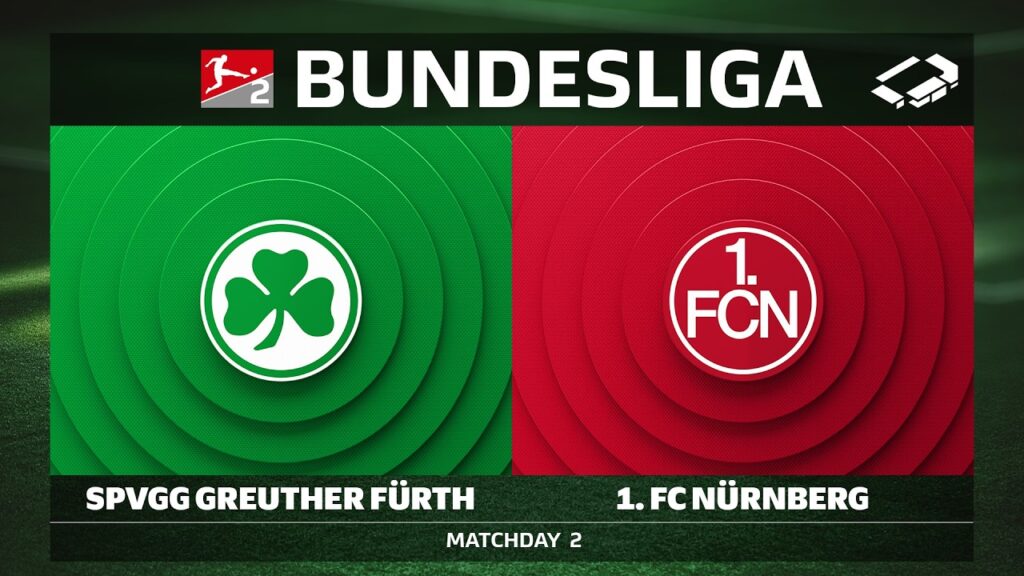 Kampduell mellom Greuther Fürth og Nürnberg