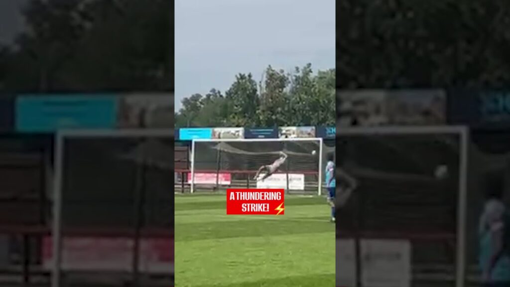 Keeperen med en spektakulær redning