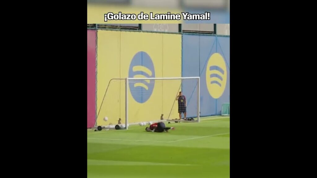 Lamine Yamal med et spektakulært mål