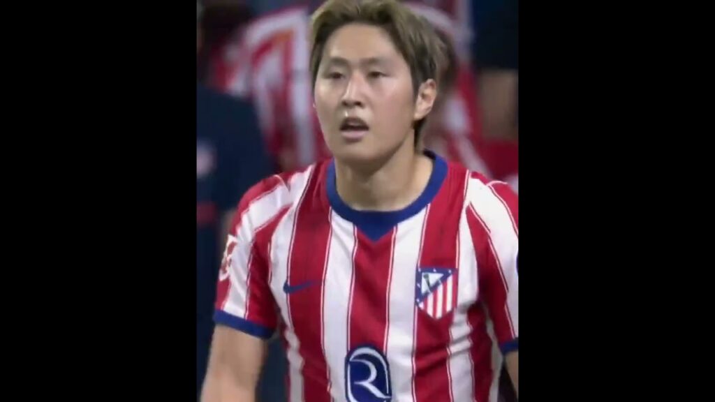 Lee Kang-In i aksjon for Atleti