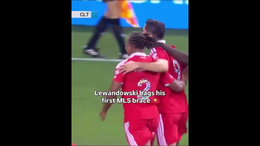 Lewandowski med sitt første MLS-mål