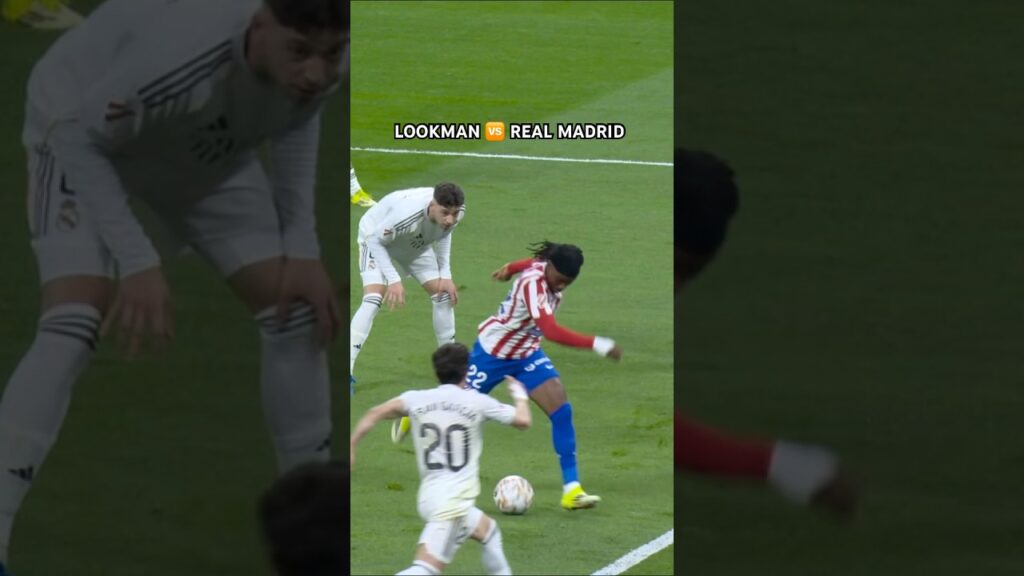 LOOKMAN scorer i Derbi de Madrid