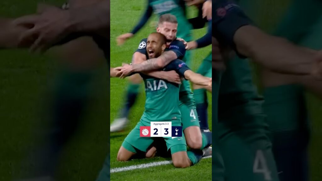 Lucas Moura scorer i Amsterdam