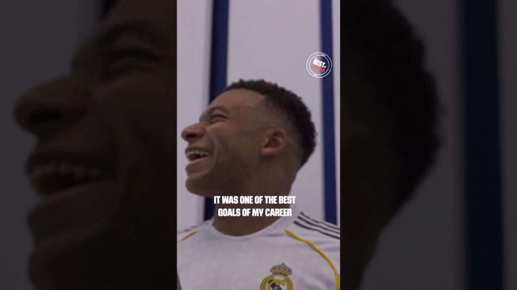 Mbappé om sitt beste mål