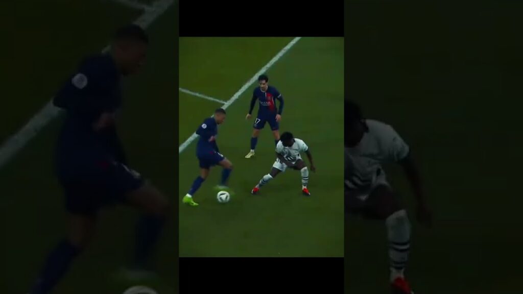 Mbappé sender motstanderen på feil fot