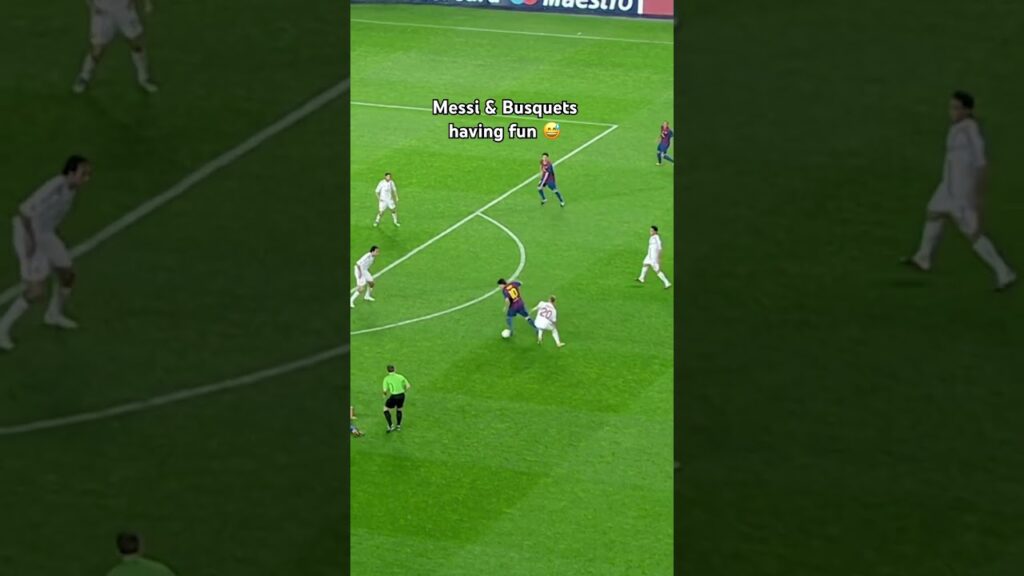 Messi danser seg forbi motstanderen