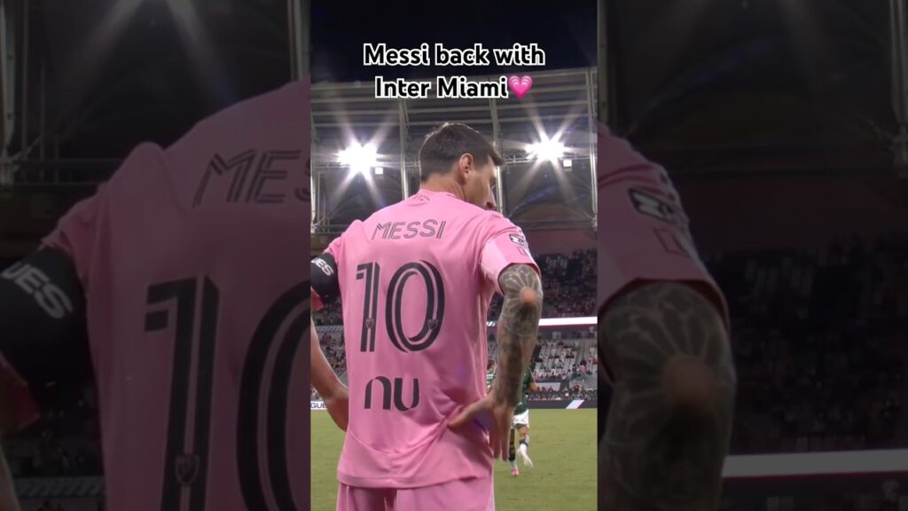 Messi er tilbake med Inter Miami