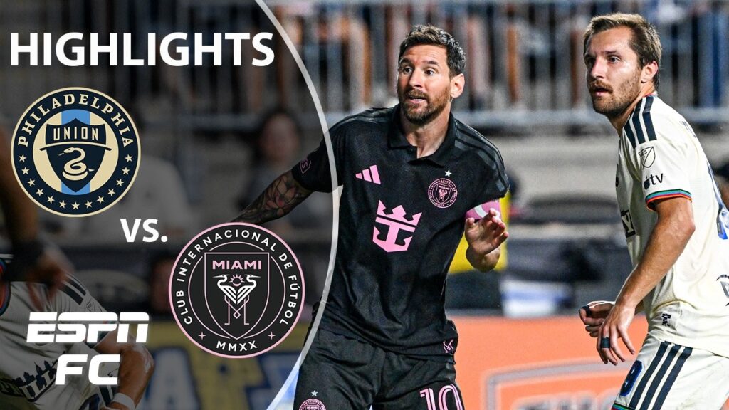 Messi i aksjon mot Philadelphia