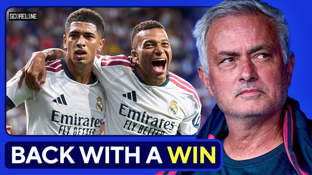 Mourinho leder Real Madrid til sen seier