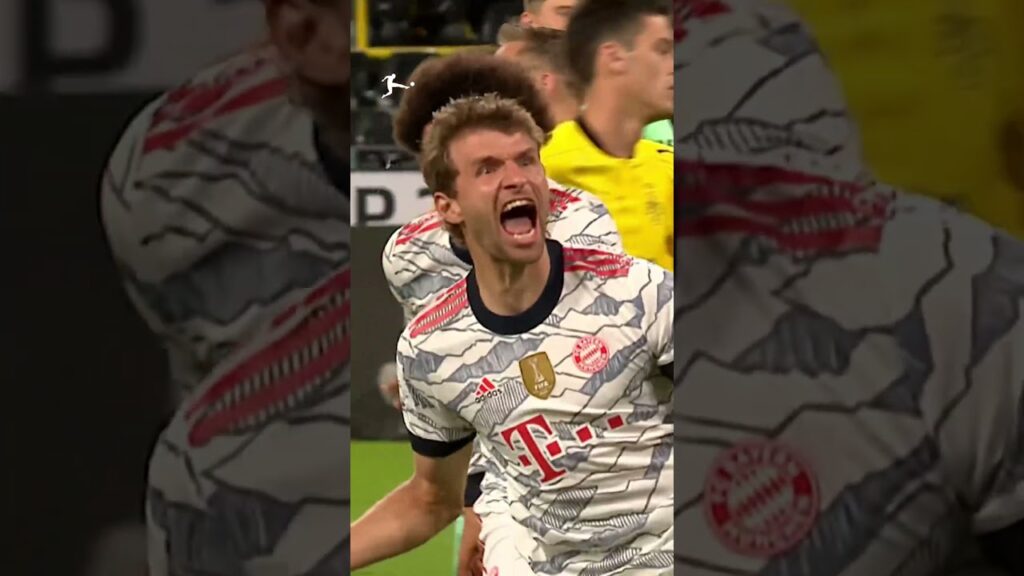 Müller fyrer løs og feirer