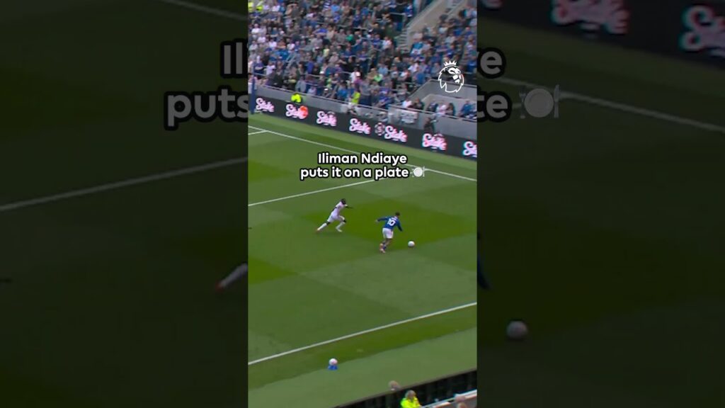Ndiaye serverer perfekt pasning