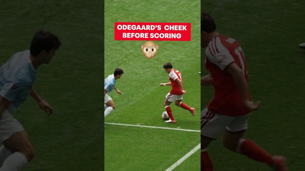 Ødegaard dribler og scorer