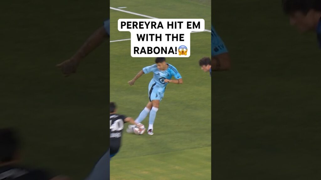 Pereyra med magisk rabona-mål