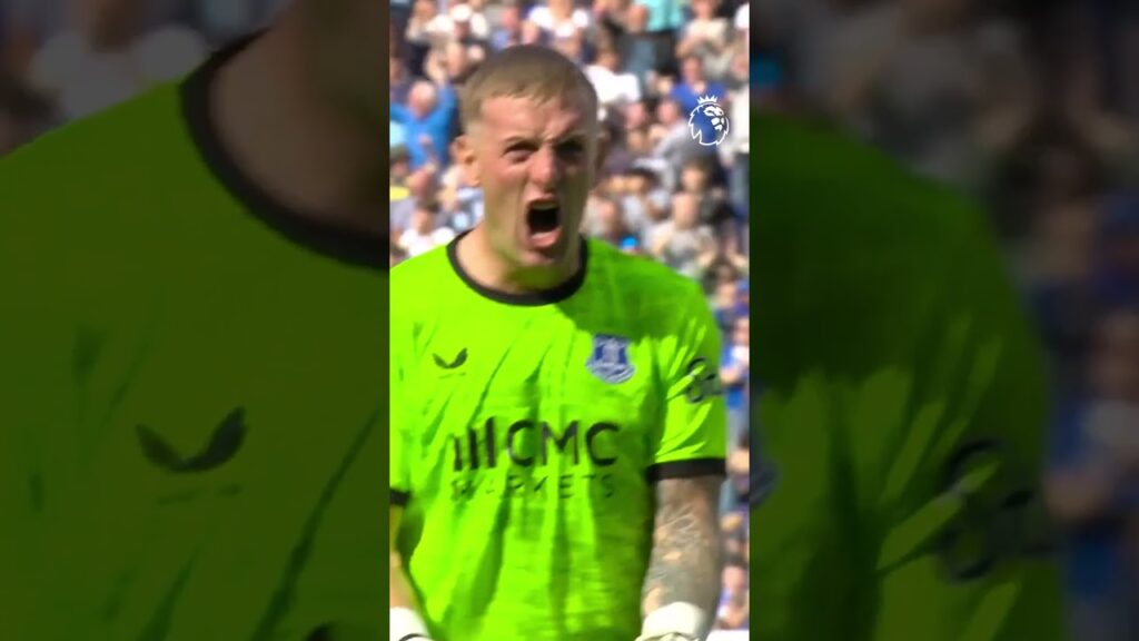 Pickford viser sterke følelser