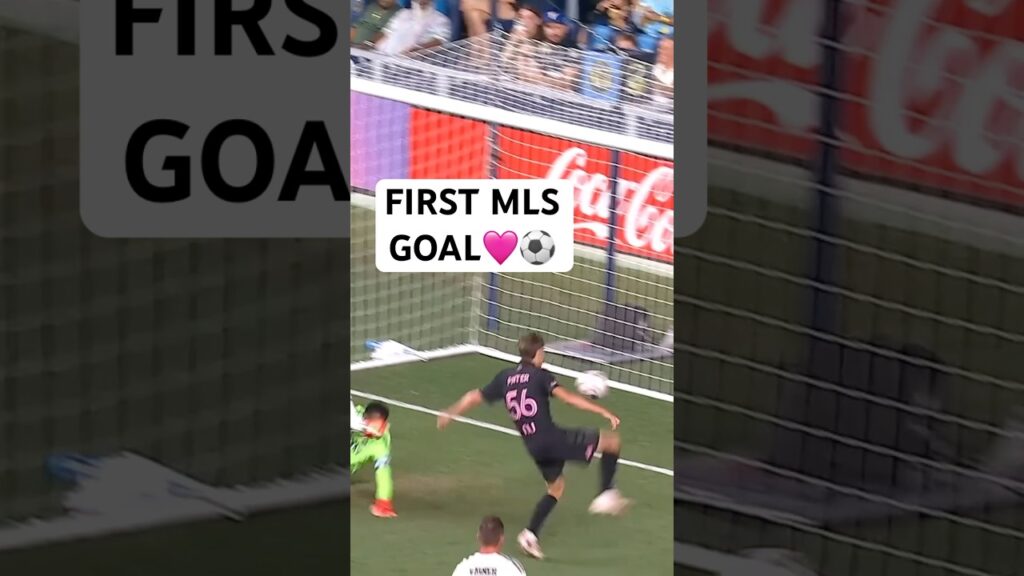 Pinter scorer sitt første MLS-mål