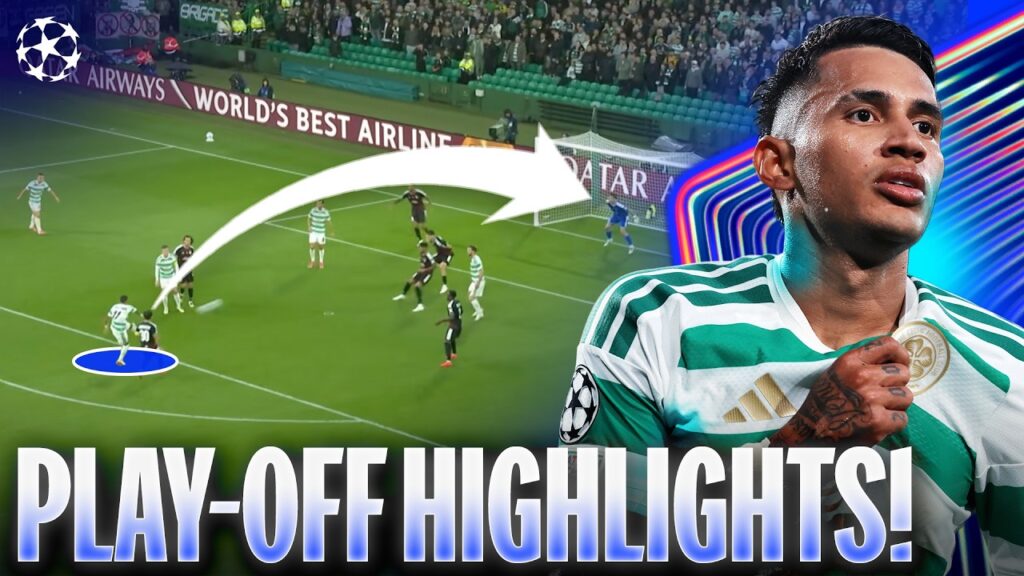 Play-off høydepunkter fra Champions League